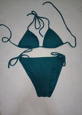Turkuaz Mini Askılı Bikini Takımı dagi