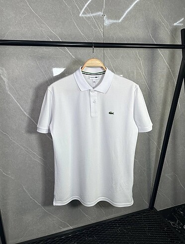 Lacoste Beyaz Polo Yaka Tshirt