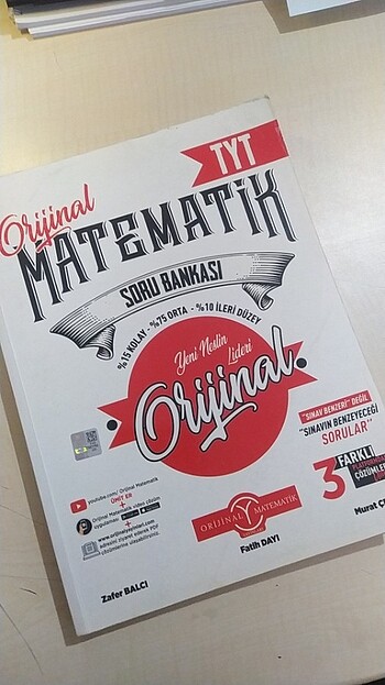 Beden Orijinal tyt matematik soru bankası