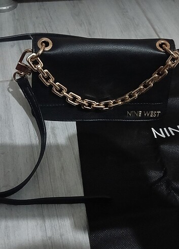 nine west orijinal siyah çanta