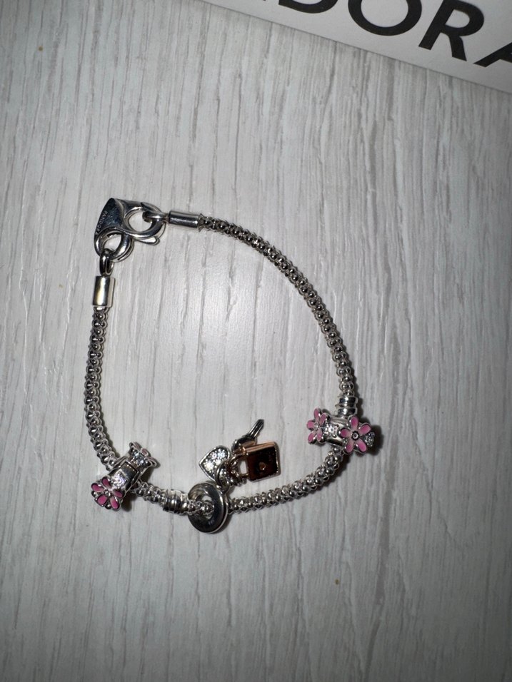 Pandora gümüş bileklik - Görsel 2