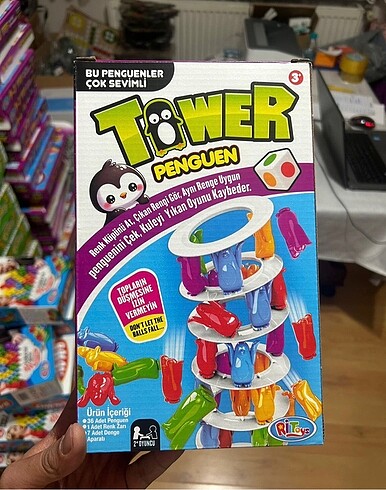Tower penguen denge oyunu