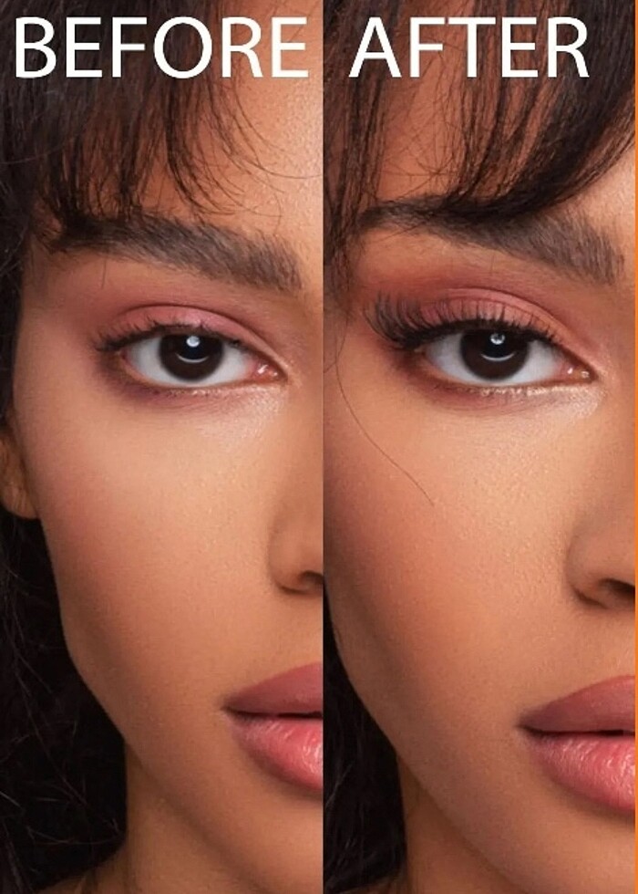 Mıknatıslı takma kirpik - Görsel 2