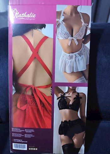 Diğer BEYAZ Mini İp Askılı Kadın Pijama Takımı