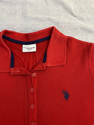 U.S Polo Assn. Kırmızı polo T-shirt