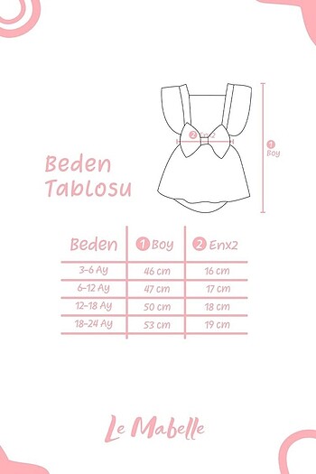 3 Ay Beden beyaz Renk LM002- 3-6 ay