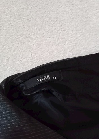 Düğmeli Siyah Uzun Kadın Etek - Görsel 3