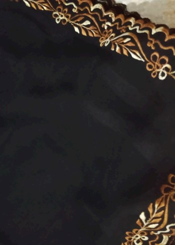 Siyah Kadın Şal - Görsel 2