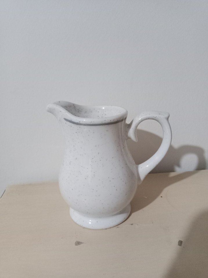 Beyaz porselen sosluk - Görsel 3