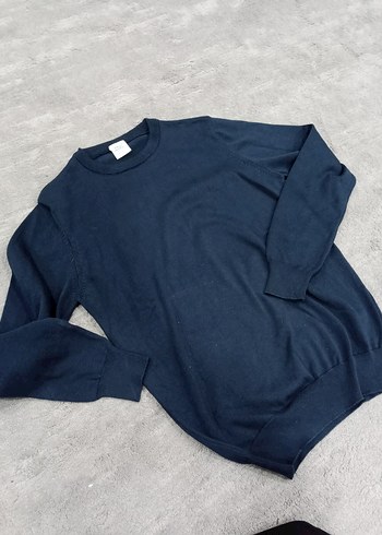 Erkek  Lacivert Sweatshirt - Görsel 2