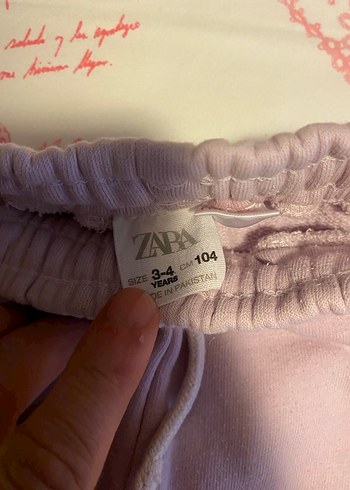 3 Yaş Beden gri Renk Zara kazak + 2 Zara eşofman altı