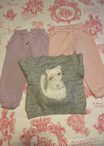 Zara kazak + 2 Zara eşofman altı