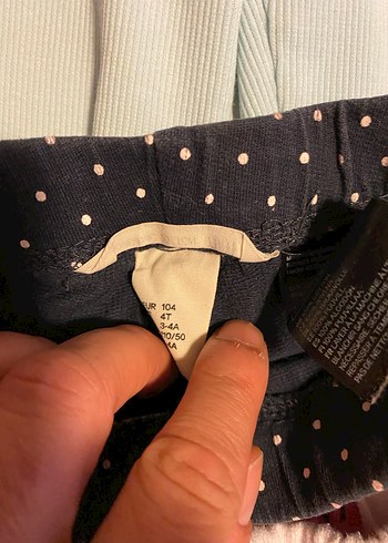 Zara Kız Çocuk Pastel Renkli Pamuklu Taytlar