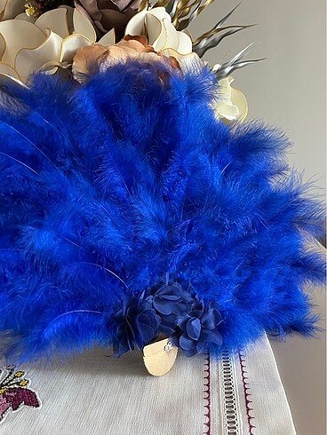 Mavi tüğlü yelpaze - Görsel 2