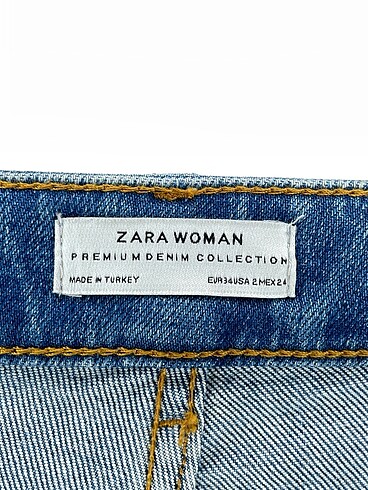 34 Beden mavi Renk Zara Jean / Kot %70 İndirimli.