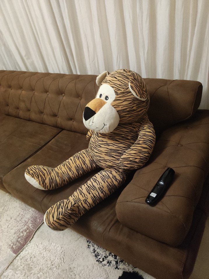 Büyük Kahverengi Peluş Ayı Oyuncak - Görsel 2