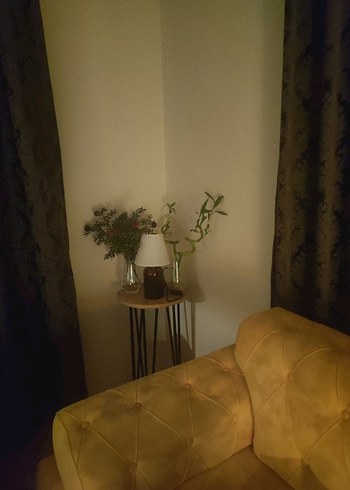 Kahverengi Desenli Perde - Görsel 4