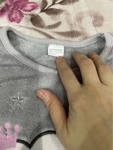 LC Waikiki Kız çocuk peluş pijama takımı