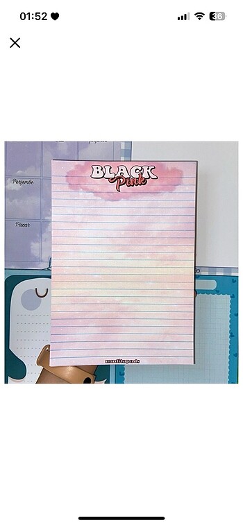 Beden Blackpink Memopad
