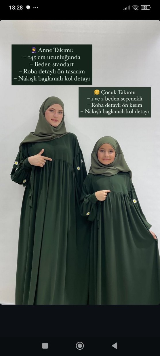 anneli kızlı elbise sufle takım fiyat sorunuz - Görsel 4