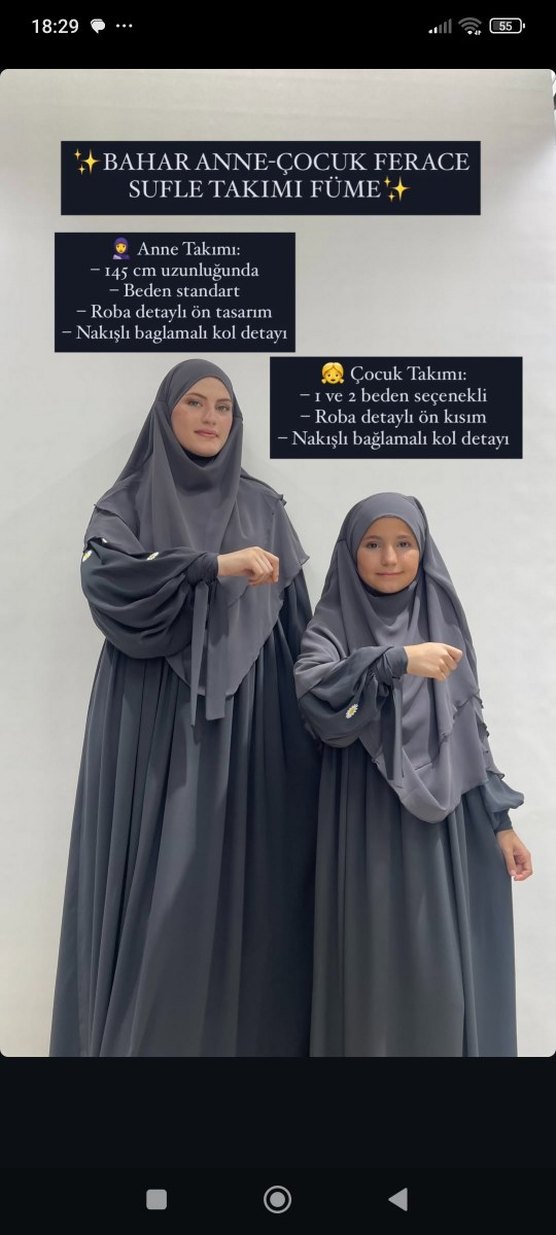 anneli kızlı elbise sufle takım fiyat sorunuz - Görsel 5
