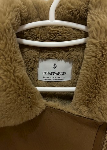 Kürklü Kahverengi Kadın Süet Ceket - Görsel 3