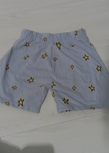 24-36 Ay Beden Mavi Yıldız Desenli Çocuk Boxer