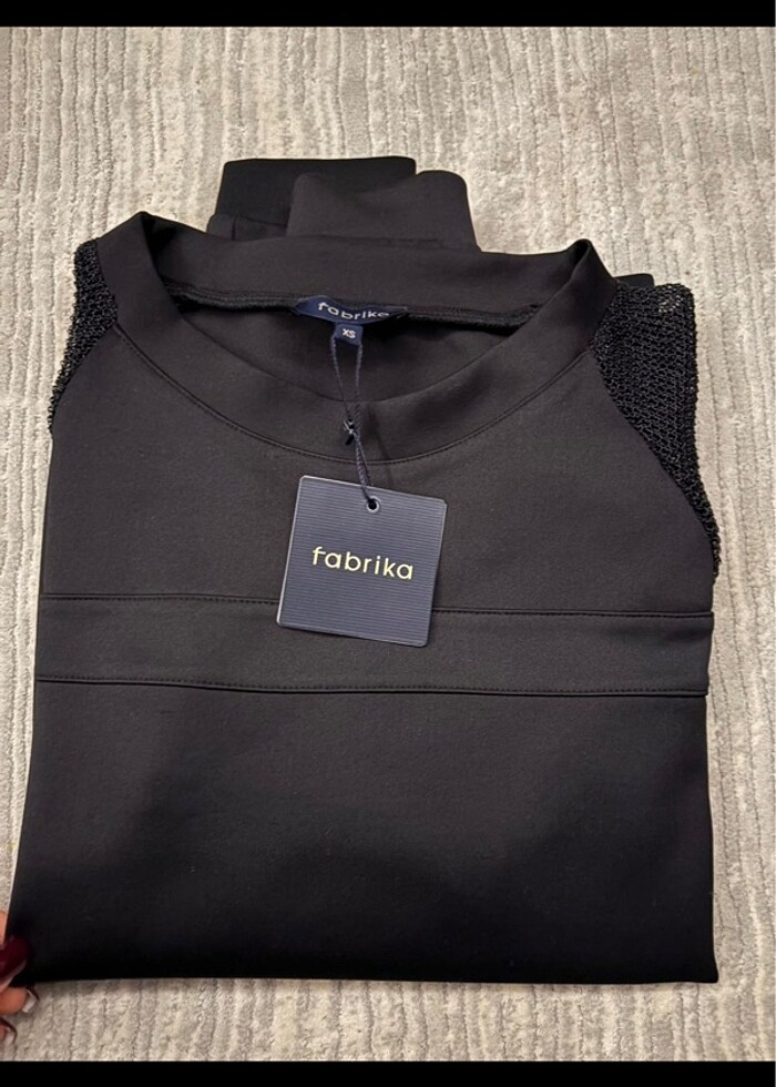 Etiketli fabrika sweatshirt - Görsel 2