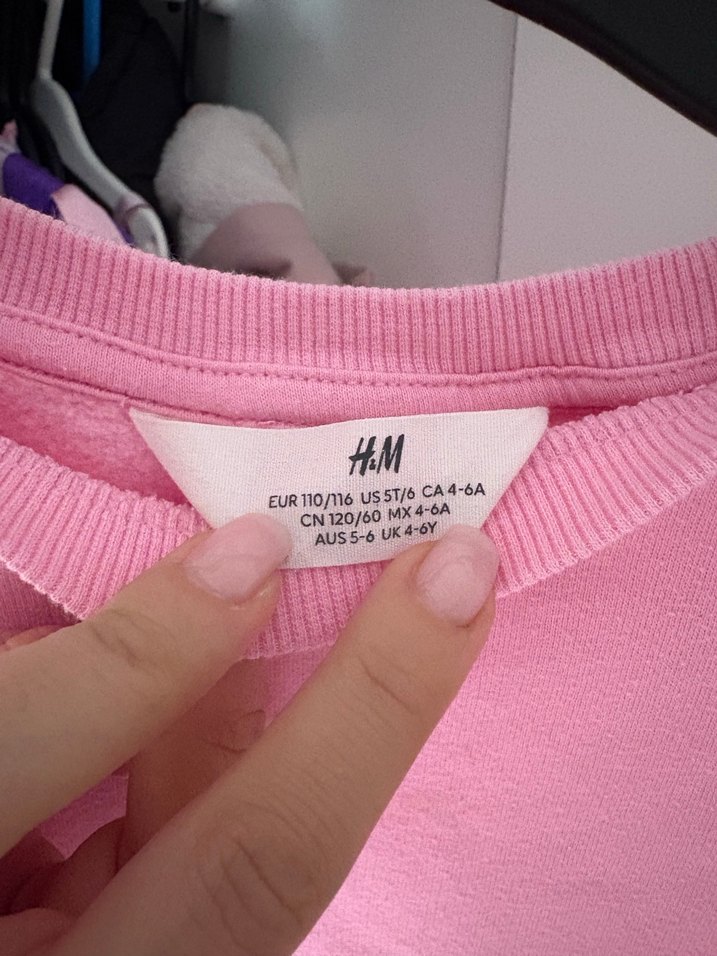 Pembe Basic Kadın Sweatshirt - Görsel 2
