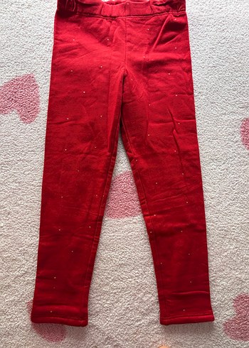 Kız Çocuk Pamuklu Renkli Tayt Seti - Görsel 2