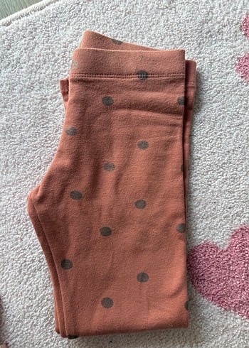 Kız Çocuk Pamuklu Renkli Tayt Seti - Görsel 5