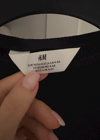 Kızlar için Gri Denim Sweatpant ve Siyah Uzun Kollu Tişört - Görsel 5