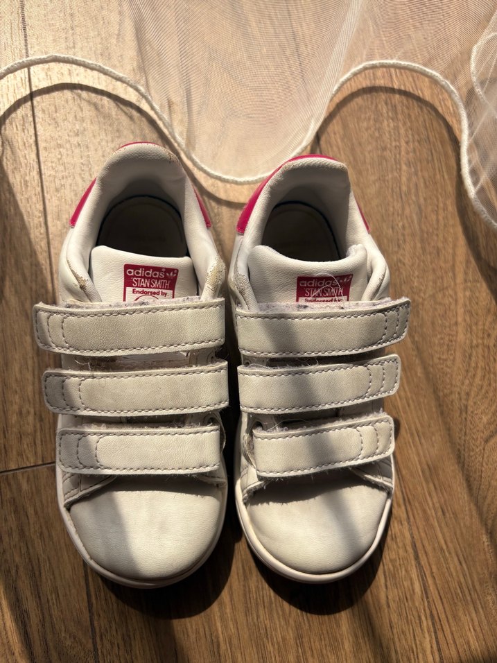 Kız Çocuk Beyaz Adidas Spor Ayakkabı - Görsel 2