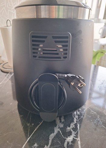  Beden Renk Kumtel FastFryer Siyah Gri Hava Fritözü