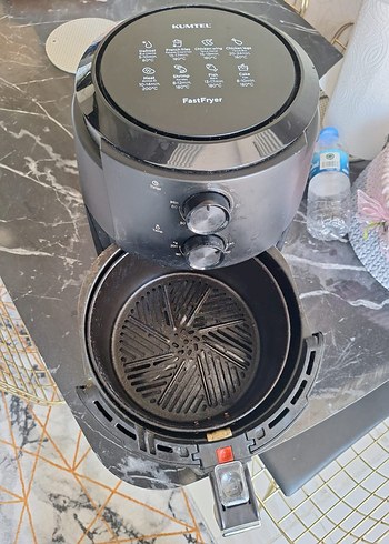 Kumtel FastFryer Siyah Gri Hava Fritözü