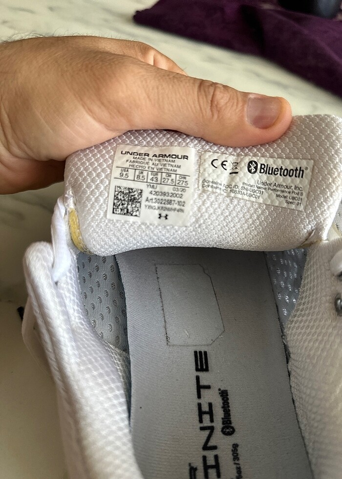 Under armour hobr ınfınıte 43 numara - Görsel 5