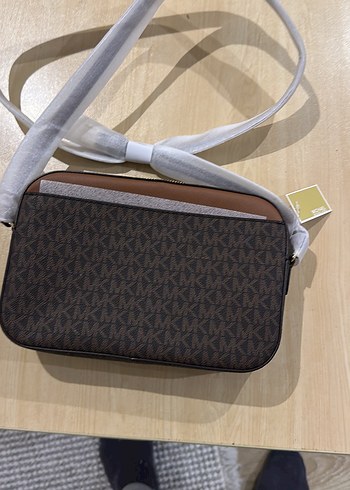 Kahverengi Desenli Deri Bel Çantası micheal kors - Görsel 4