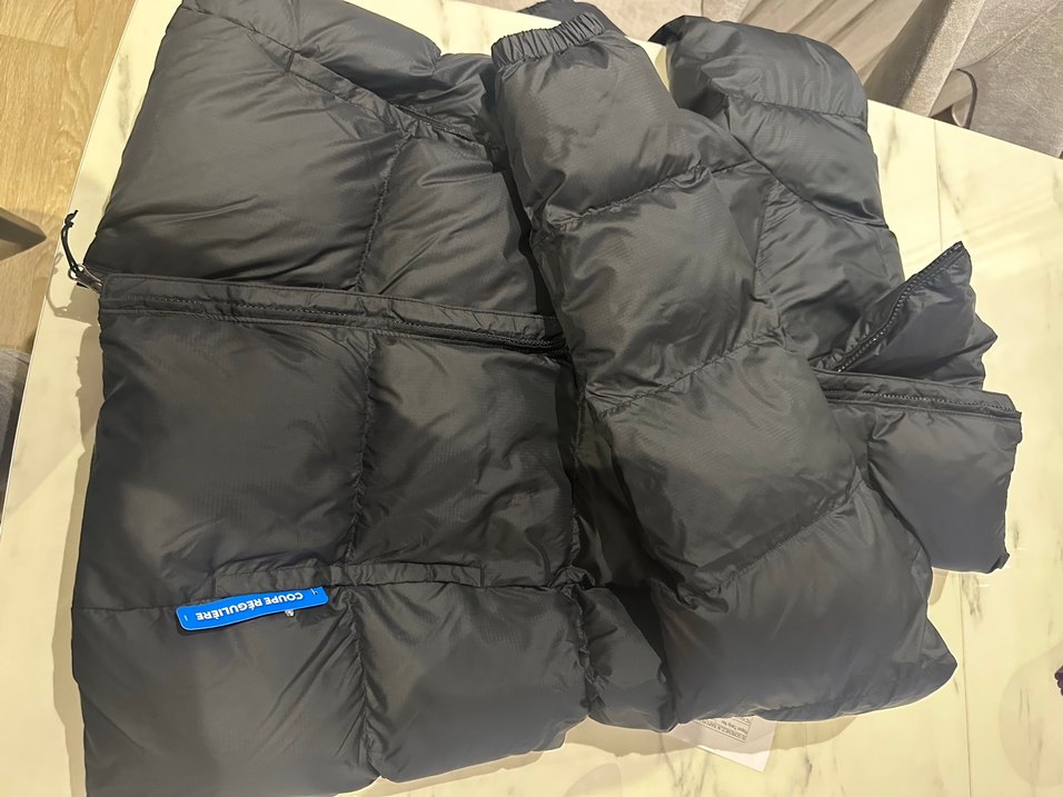 Siyah Fermuarlı columbia m beden şişme mont - Görsel 2