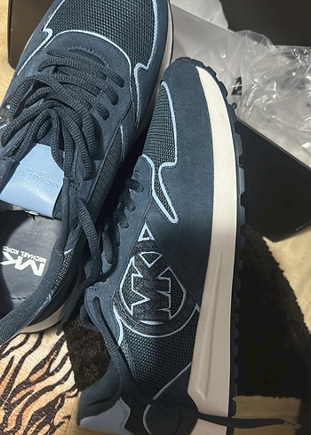 Michael Kors Lacivert Stiletto Spor Ayakkabı - Görsel 4