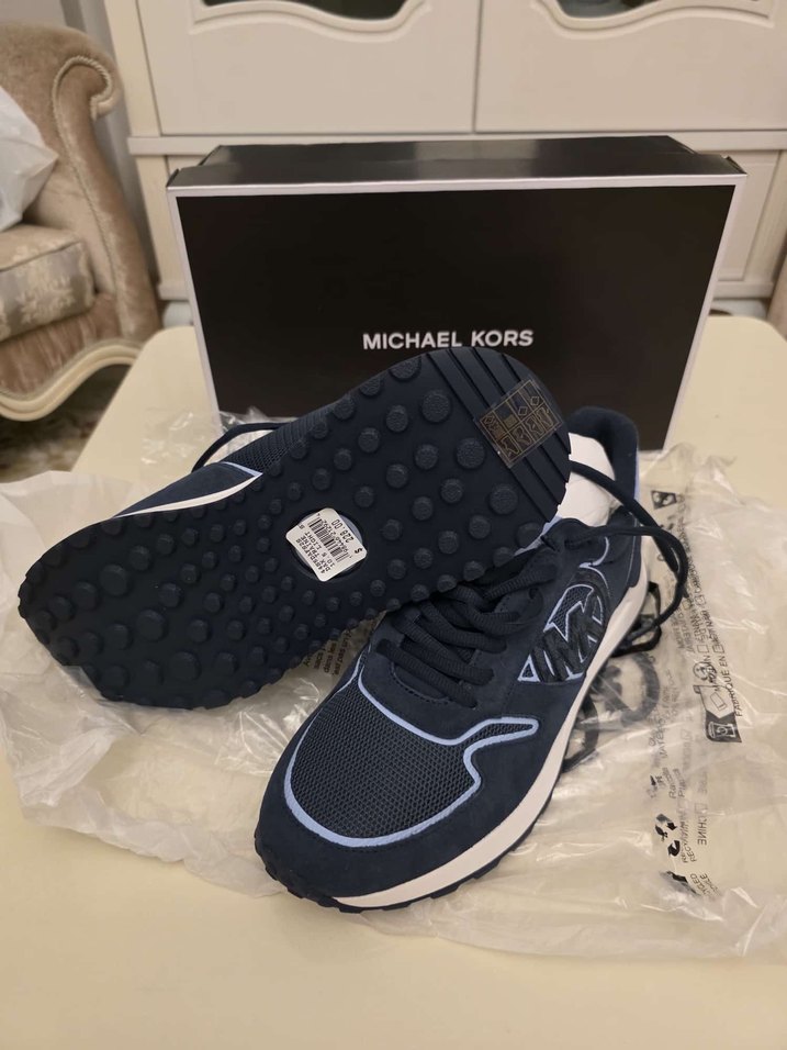 Michael Kors Lacivert Stiletto Spor Ayakkabı - Görsel 2