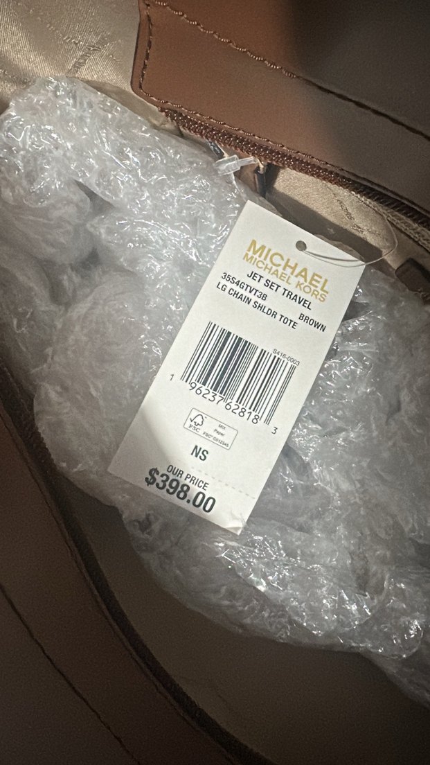 Michael Kors Zincir Detaylı Kahverengi Deri Kadın Çanta - Görsel 5