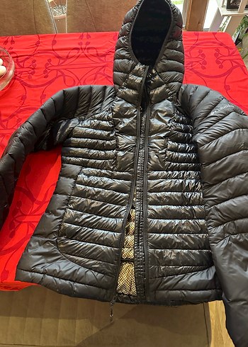 Kadın Siyah Midi columbia Kışlık Mont - Görsel 5