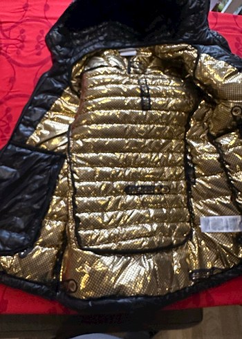 Kadın Siyah Midi columbia Kışlık Mont - Görsel 2