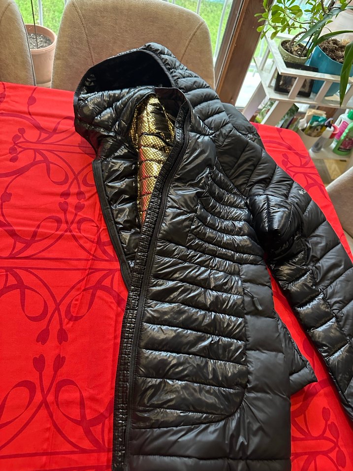 Kadın Siyah Midi columbia Kışlık Mont - Görsel 4