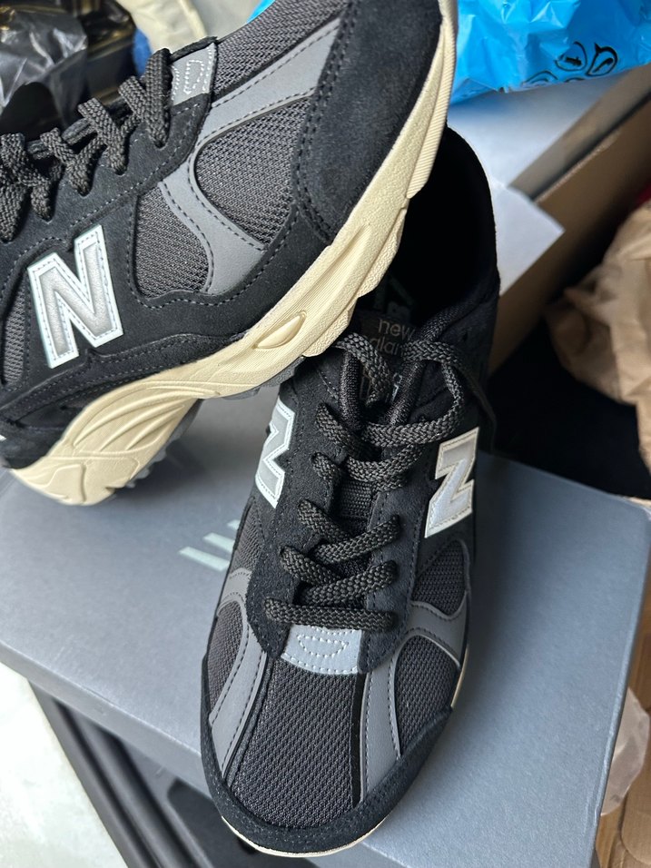 Siyah Gri New Balance erkek Spor Ayakkabı - Görsel 4