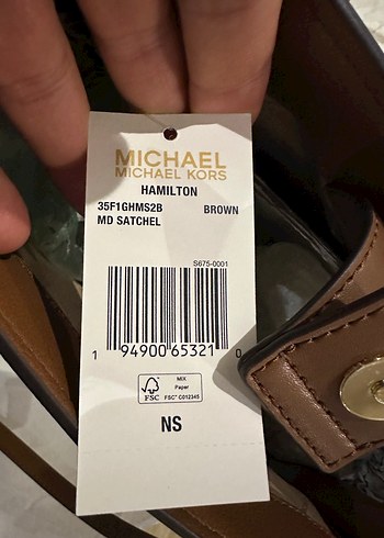 Michael Kors Kemerli Deri Kadın Çantası - Görsel 10