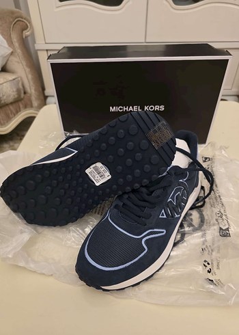 Michael Kors Lacivert Spor erkek Sneaker - Görsel 2