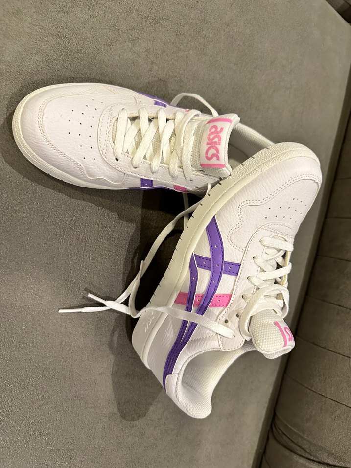 Mor Detaylı Platform  Kadın Spor Ayakkabı - Görsel 4