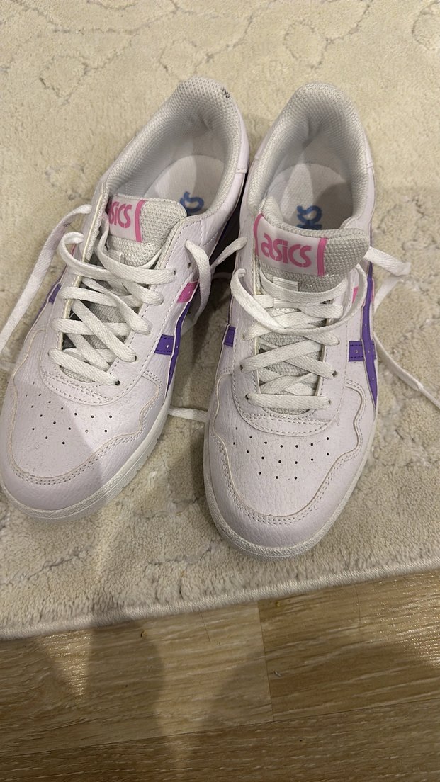 Mor Detaylı Platform  Kadın Spor Ayakkabı - Görsel 2