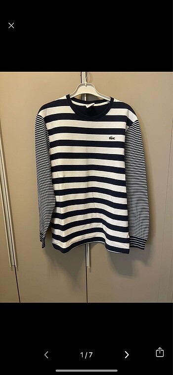 Lacoste erkek swetshirt
